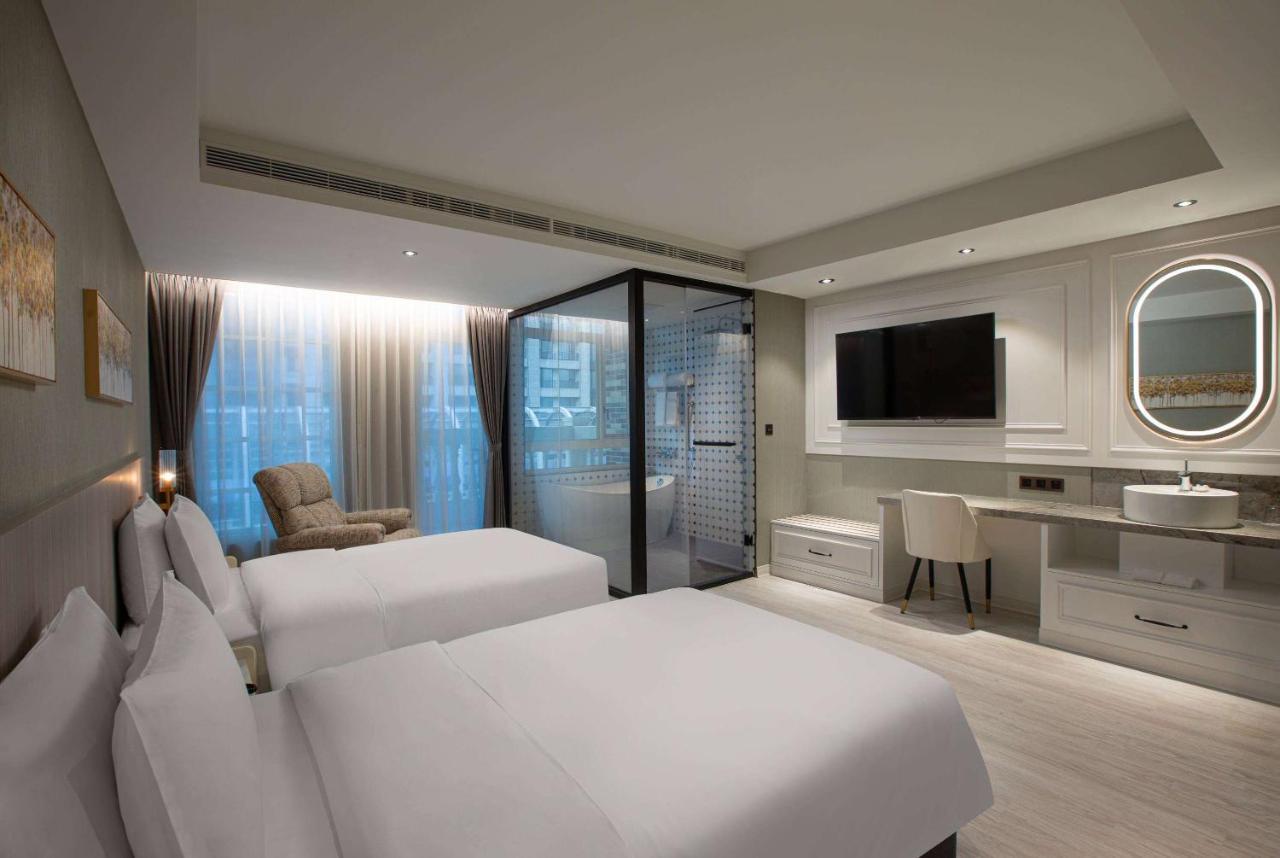 Tryp By Wyndham New Taipei Linkou 新北林口爵怡溫德姆酒店機場捷運mrta9林口站 Buitenkant foto