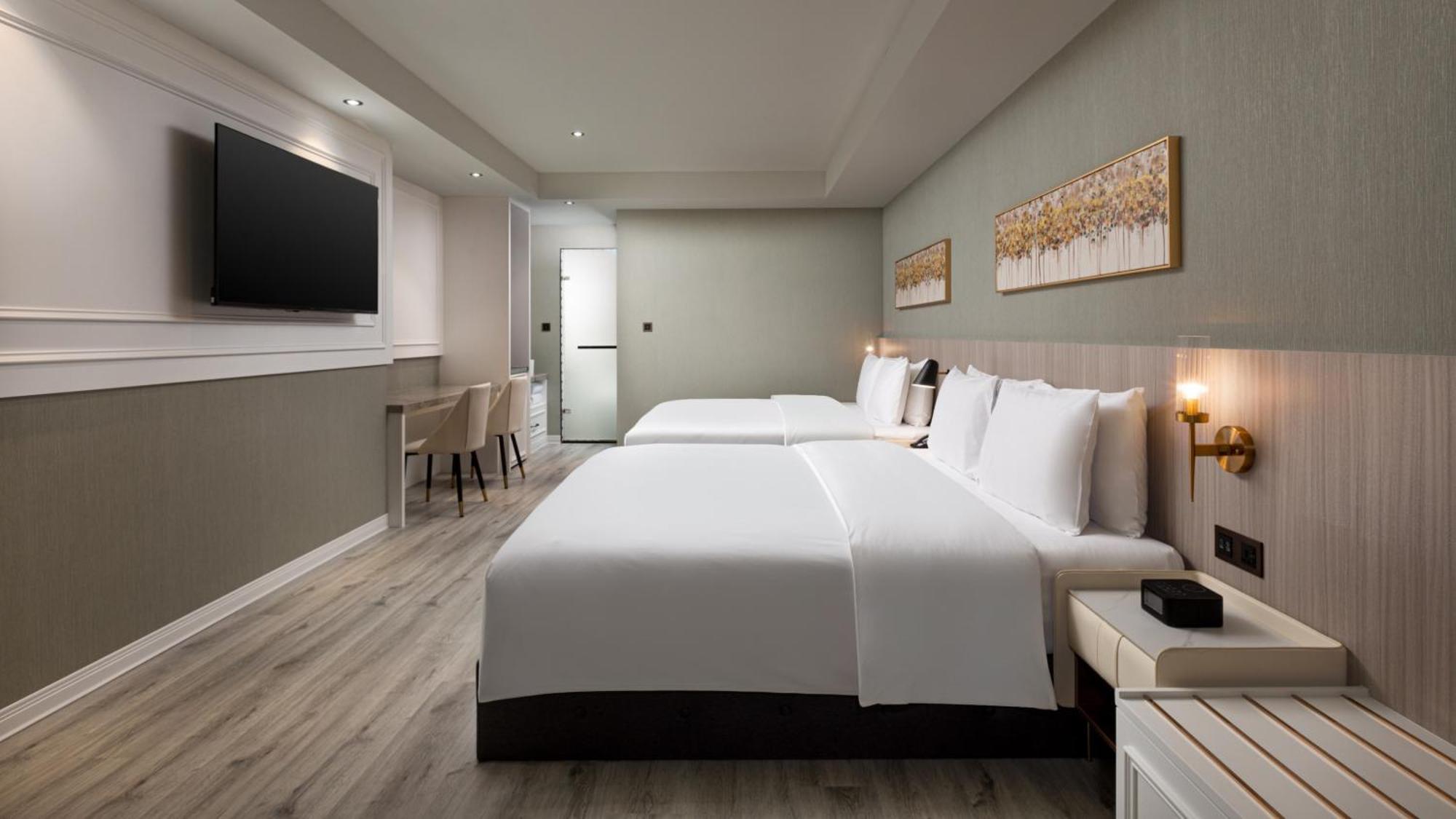 Tryp By Wyndham New Taipei Linkou 新北林口爵怡溫德姆酒店機場捷運mrta9林口站 Buitenkant foto